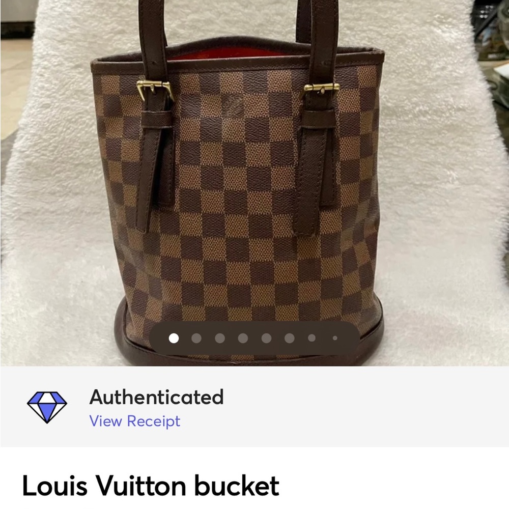 💎AUTHENTIC💎Louis Vuitton Damier ebene Bucket Bag